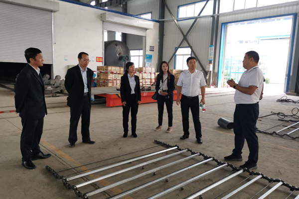 陜西航天建設集團有限公司總經理、黨委副書記謝明娟率隊赴遼寧一諾環保產業集團開展考察調研工作